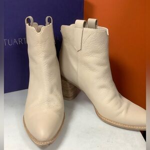 Stuart Weitzman Leather Ankle Boots